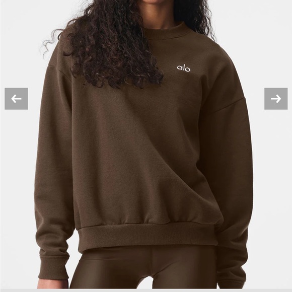 NWT Alo Accolade Crew Neck Pullover - Picture 1 of 5